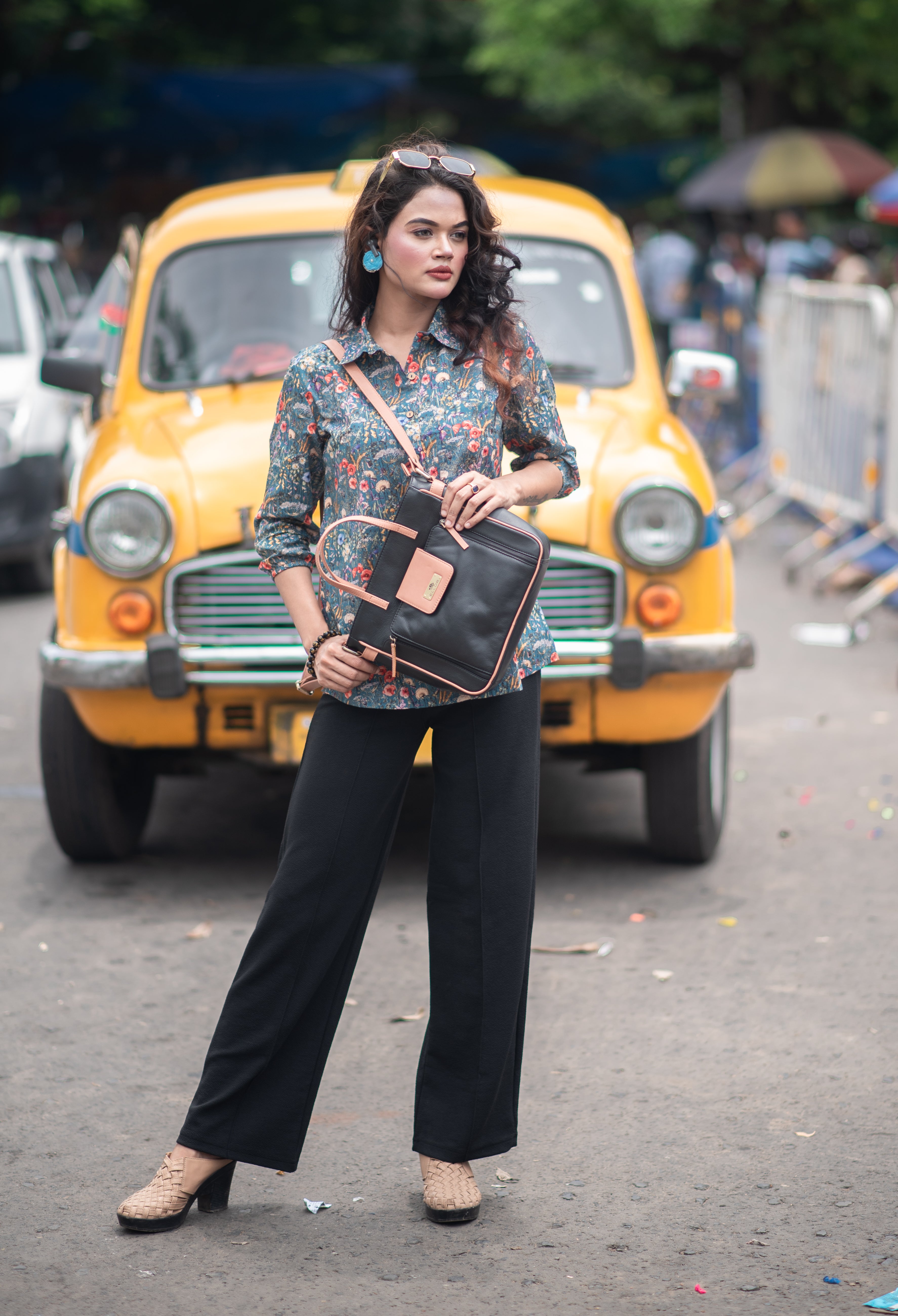 The Eclipse Two-Tone Satchel